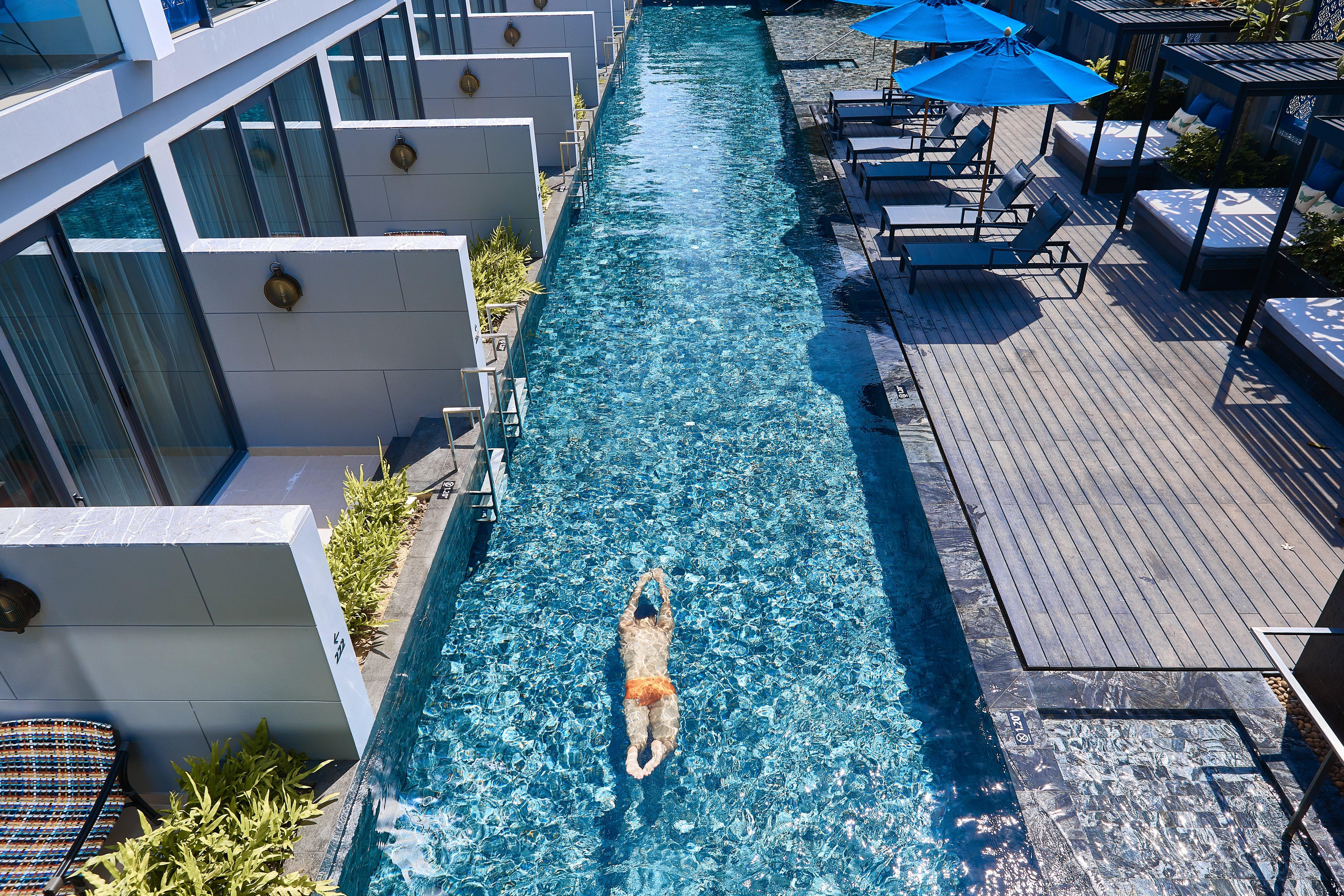 Hotel Indigo Phuket Patong By Ihg Екстер'єр фото A lap pool